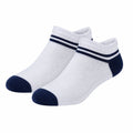 Calze corte 43-46 in maglia bianche e blu stile sportivo