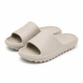 Ciabatte 38/39 in materiale sintetico espanso beige - suola sagomata antiscivolo